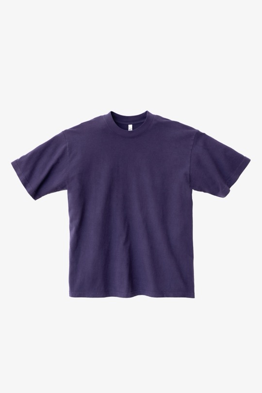 Custom Screen-Printed LA Apparel 1801GD S/S Garment Dye Crewneck